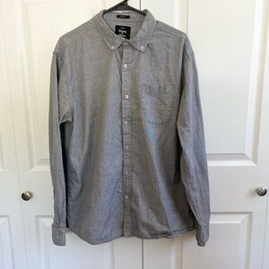 Artistry in Motion Gray Dress Shirt Large